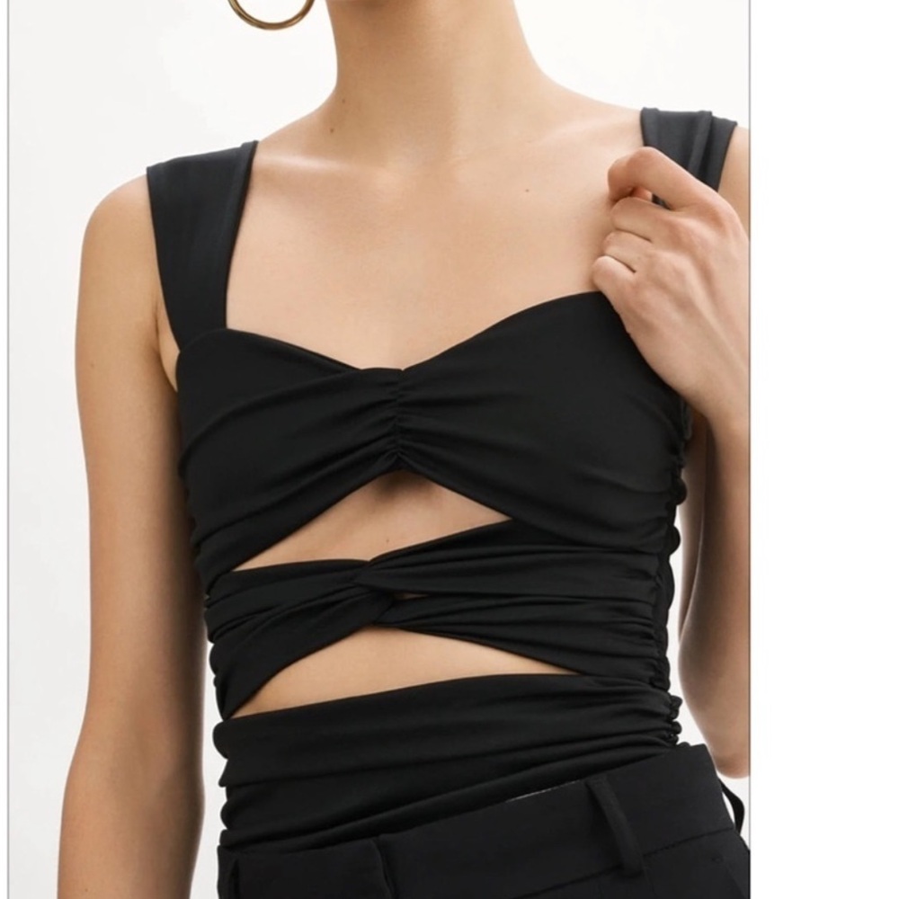 LAMARQUE Black Zeela Tank Top